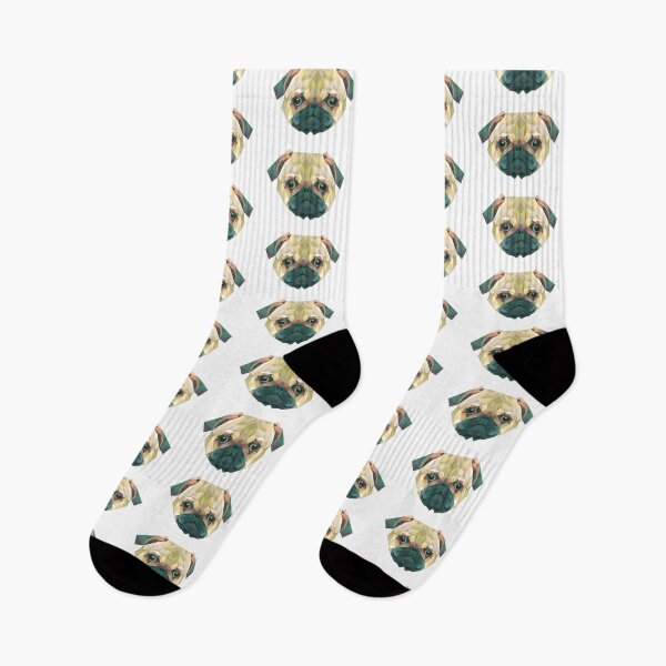 Item preview, Polygonal pug dog designed and sold by Josué Leal.