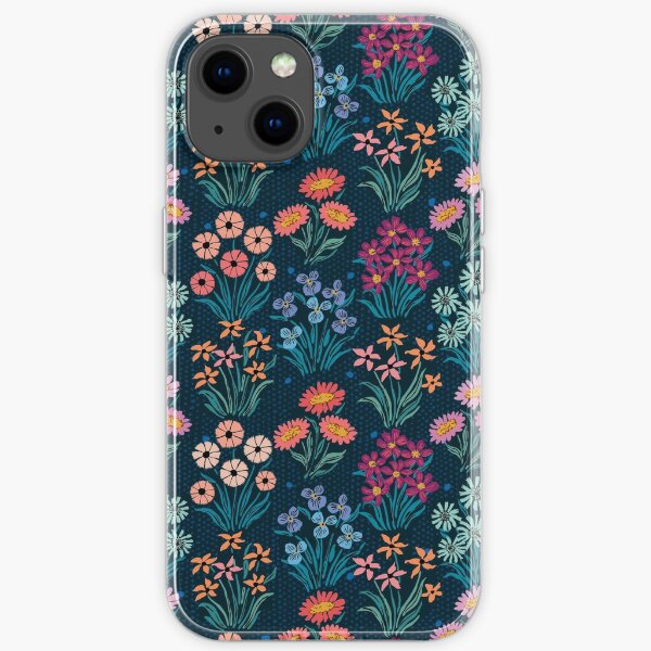 Flower Row iPhone Soft Case