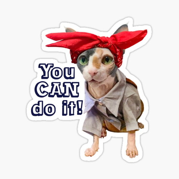 Item preview, You CAN do it! designed and sold by HumomHandicraft.