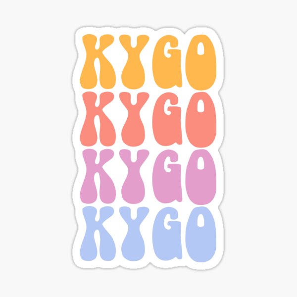 Kygo Vibes Sticker
