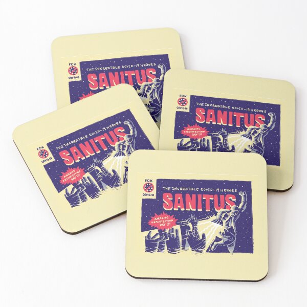 Item preview, COVID-19 Heroes: Sanitus designed and sold by fabric8.