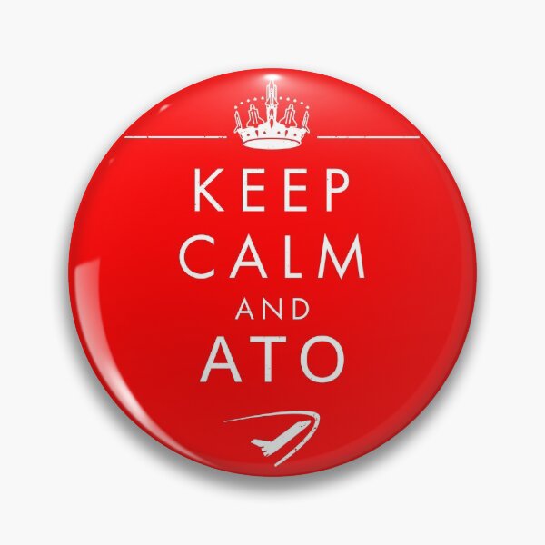 Item preview, Keep Calm and ABORT TO ORBIT! designed and sold by AirlockDesign.