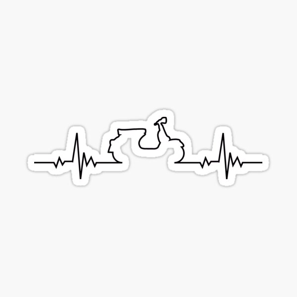 Heartbeat Stickers for Sale