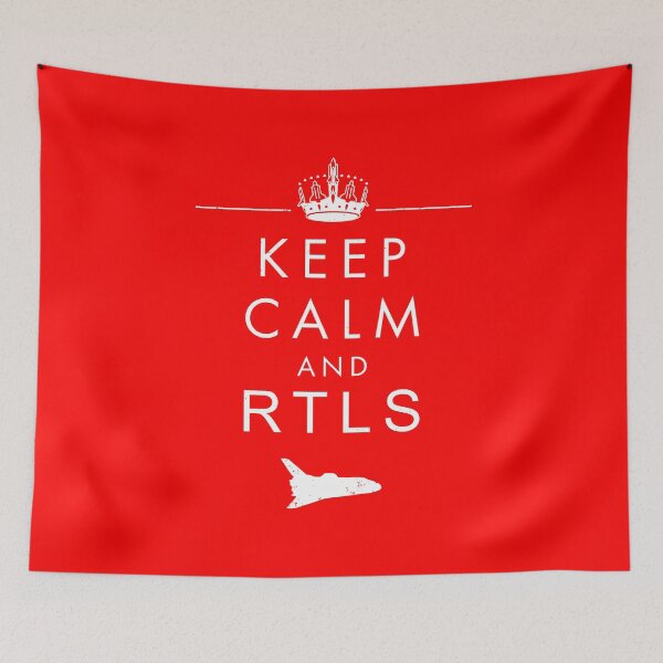 Item preview, Keep Calm and RETURN TO LAUNCH SITE! designed and sold by AirlockDesign.