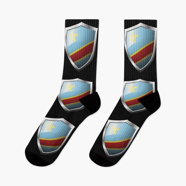 Item preview, Strong Congo Flag Shield Country designed and sold by HelloFromAja.