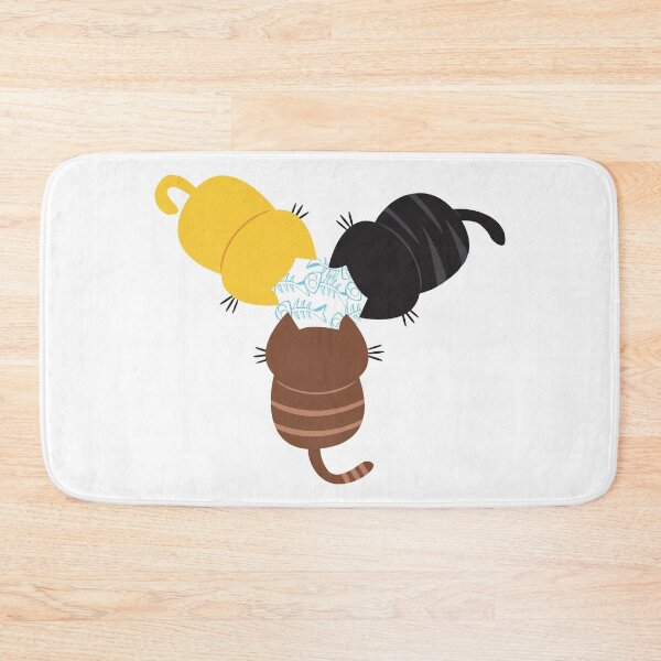 Item preview, Cats Eating  designed and sold by janewwu.