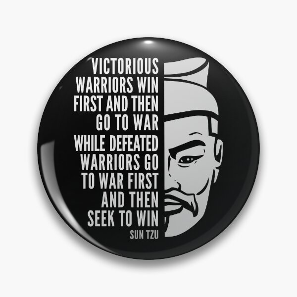 Item preview, Sun Tzu Inspirational Quote: Victorious and Defeated Warriors designed and sold by Elvin Dantes.