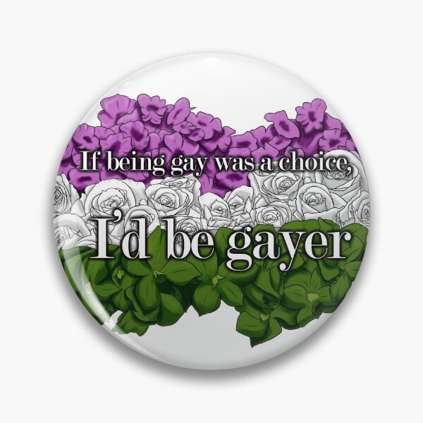 Item preview, I'd be gayer, but make it genderqueer designed and sold by EalainStudios.