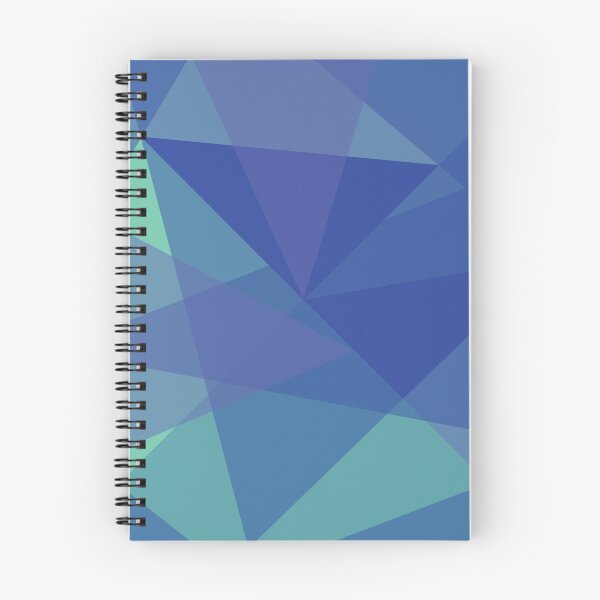 Item preview, Geometric Mosaic Triangles (blue) designed and sold by Design Minds Boutique.
