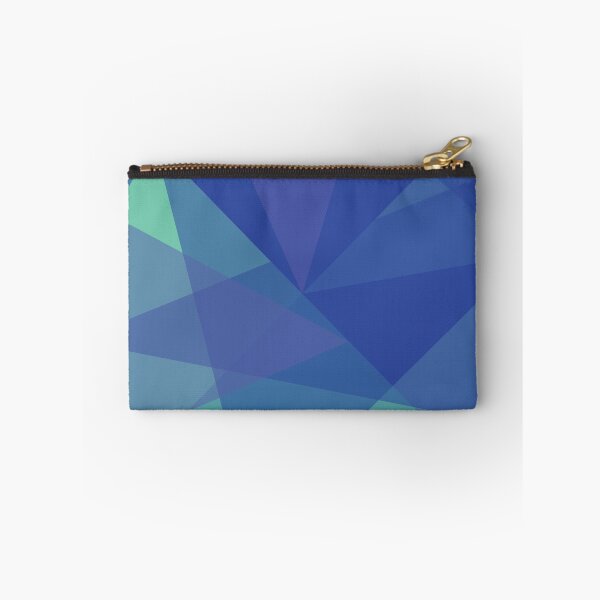 Item preview, Geometric Mosaic Triangles (blue) designed and sold by Design Minds Boutique.
