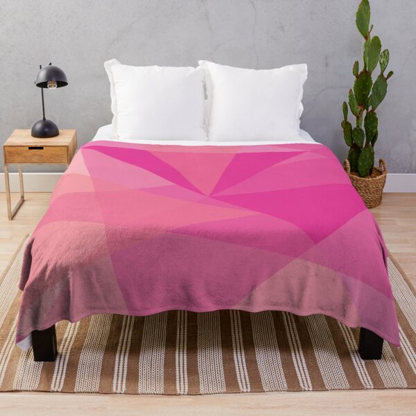 Item preview, Geometric Mosaic Triangles (pink) designed and sold by Design Minds Boutique.
