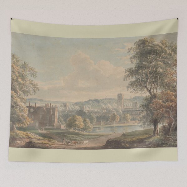 Item preview, Ipswich from the Grounds of Christchurch Mansion - Paul Sandby - c1800 designed and sold by CrankyOldDude.