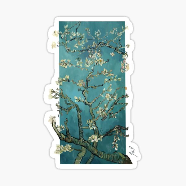 Almond Blossom Sticker