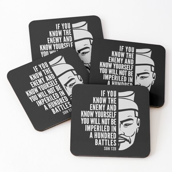 Item preview, Sun Tzu Inspirational Quote: If You Know The Enemy designed and sold by Elvin Dantes.