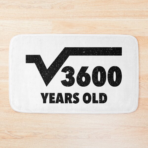 Item preview, Square Root Of 3600 Shirt Years Old 60th Birthday Gift Math designed and sold by DiogoCalheiros.