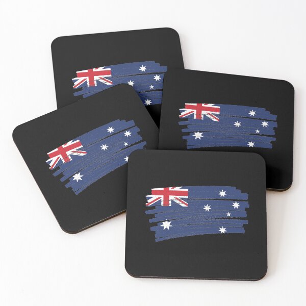 Item preview, Australian Grunge Flag Design designed and sold by CrookedCreek.