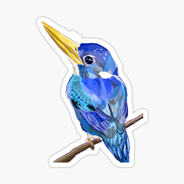 Blue bird Sticker