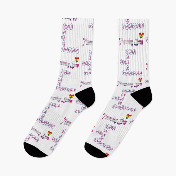 Item preview, Thursday Born Ghanaian Female Names in pink  designed and sold by WhoWeAre.