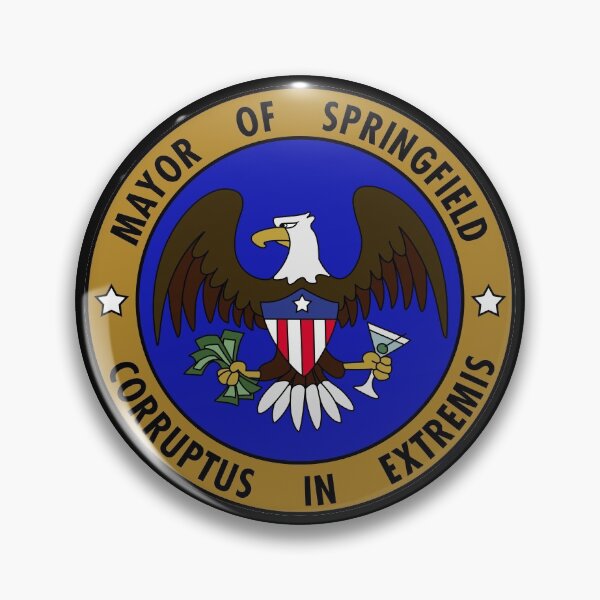 Item preview, Springfield's Mayoral Seal  designed and sold by 90sOE.