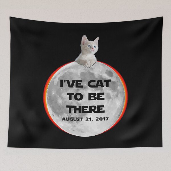 Item preview, I've Cat To Be There Solar Eclipse designed and sold by flippinsg.
