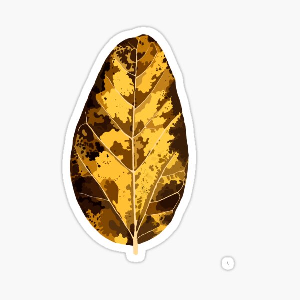 Item preview, Digital hand- drawn art: Fall leaf colors designed and sold by dkaranouh.