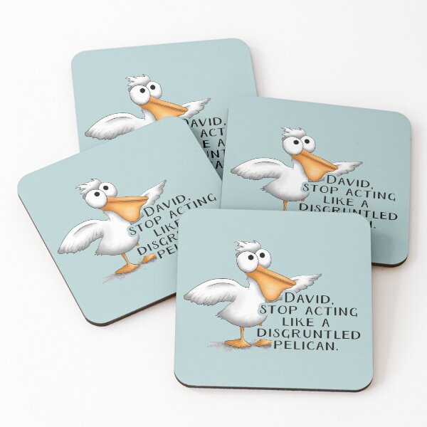 Item preview, Schitt's Creek David Disgruntled Pelican designed and sold by ironydesigns.