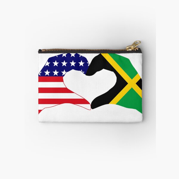 Item preview, We Heart USA & Jamaica Patriot Flag Series designed and sold by Carbon-Fibre Media.