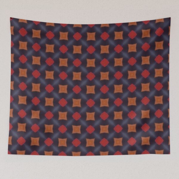 Item preview, Abstract Geometric Art blending squares in a colorful pattern. Fye and cool designs by Code03. designed and sold by Code03.