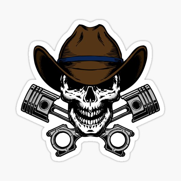Pale Riders logo Sticker