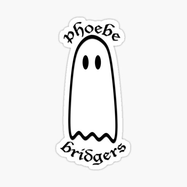 phoebe bridgers ghost Sticker
