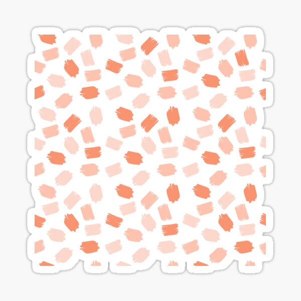Item preview, Cadmium Orange Brushstrokes designed and sold by Blkstrawberry.