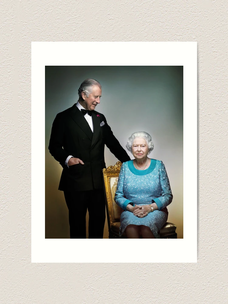 Queen Elizabeth II & Son Charles, Prince of Wales