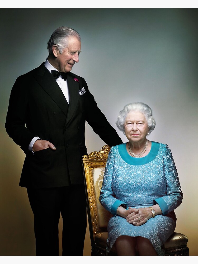 Queen Elizabeth II & Son Charles, Prince of Wales