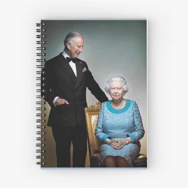 Item preview, Queen Elizabeth II & Son Charles, Prince of Wales designed and sold by KNBS.