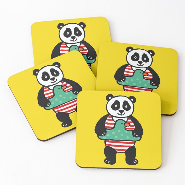 Item preview, Panda Bear goes to the beach designed and sold by evelyn-at-work.