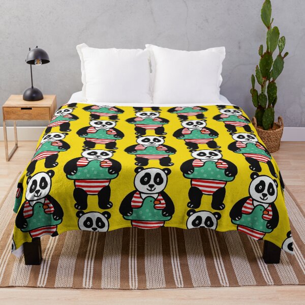Item preview, Panda Bear goes to the beach designed and sold by evelyn-at-work.