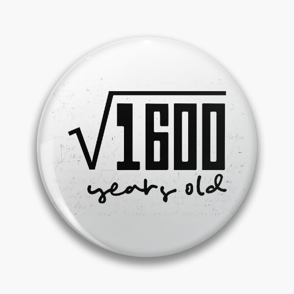 Item preview, Square Root Of 1600 Shirt Years Old 40th Birthday Gift Math designed and sold by DiogoCalheiros.