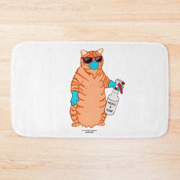 Item preview, Socially Distant Cat  designed and sold by Alexis  Rosasco.