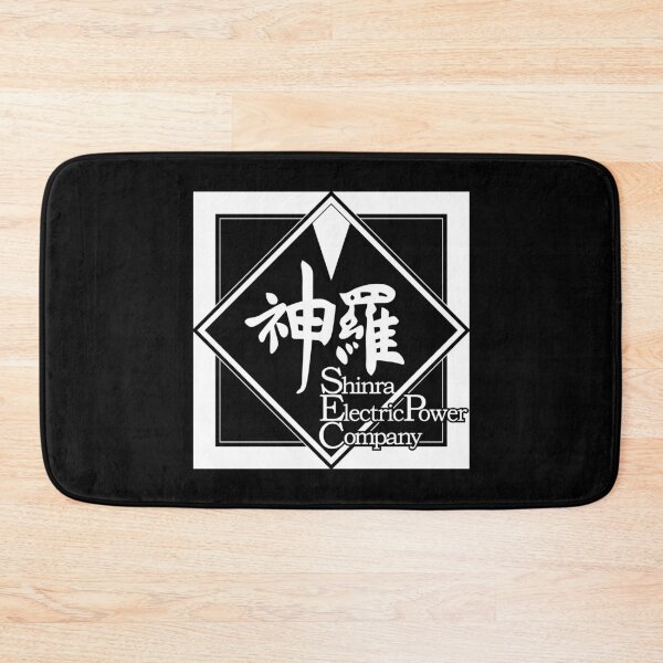 Item preview, Final Fantasy® VII Remake - Shinra Electric Power Company (Logo) [White-Framing] designed and sold by SWISH-Design.
