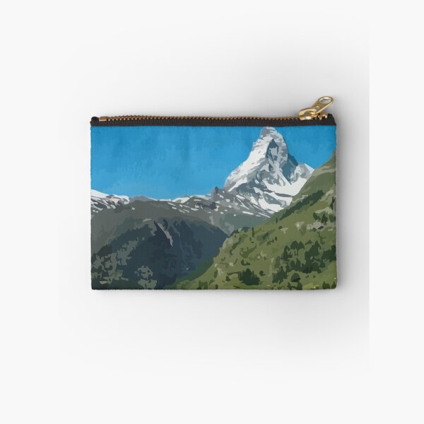 Item preview, Retro Swiss travel Zermatt and Mount Matterhorn designed and sold by aapshop.