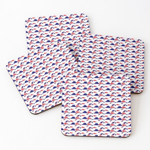 Item preview, We Heart UK & Thailand Patriot Flag Series designed and sold by Carbon-Fibre Media.