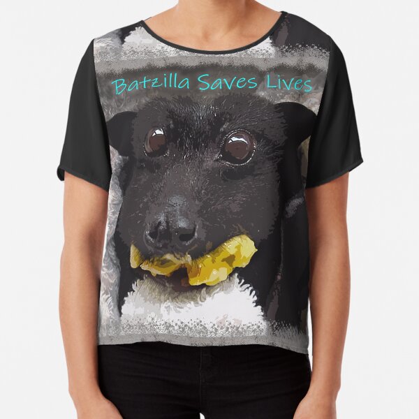 Batzilla - Mr Belgrave Loves Bananas Chiffon Top