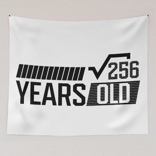 Item preview, Square Root Of 256 Shirt Years Old 16th Birthday Gift Math designed and sold by DiogoCalheiros.