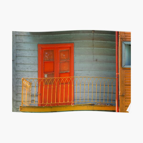 Door and Balcony Poster