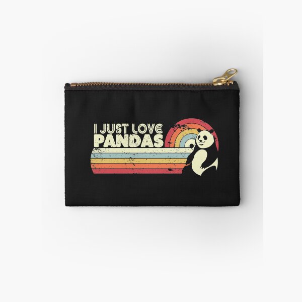 Item preview, I Just Love Pandas Product. Retro Style Print designed and sold by PackAPunch.