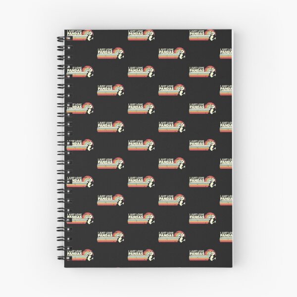 Item preview, I Just Love Pandas Product. Retro Style Print designed and sold by PackAPunch.