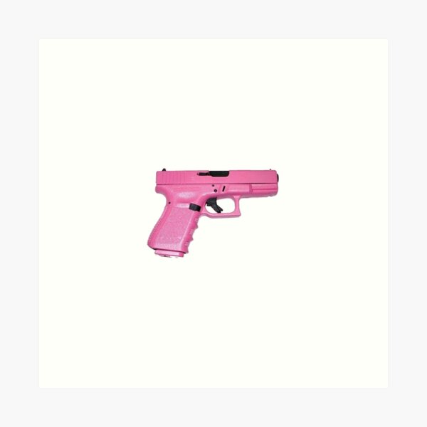 Pink Glock Svg