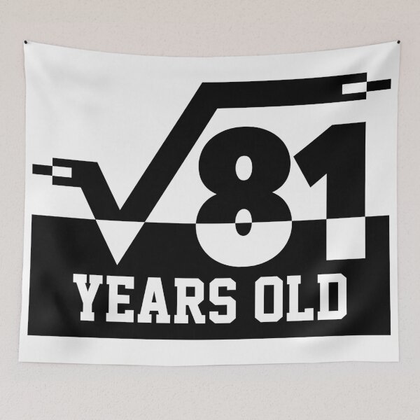 Item preview, Square Root Of 81 Shirt Years Old 9th Birthday Gift Math designed and sold by DiogoCalheiros.