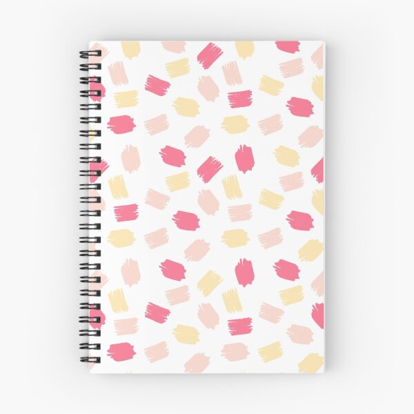 Item preview, Yellow & Pink Brushstroke Polka Dots designed and sold by Blkstrawberry.