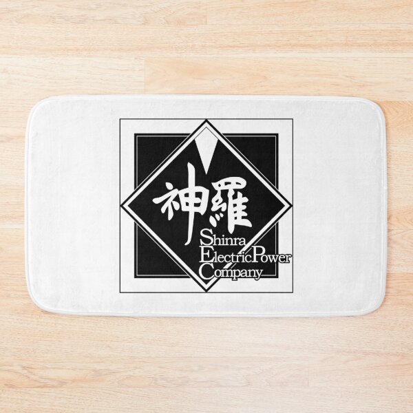 Item preview, Final Fantasy® VII Remake - Shinra Electric Power Company (Logo) [Black-Framing] designed and sold by SWISH-Design.